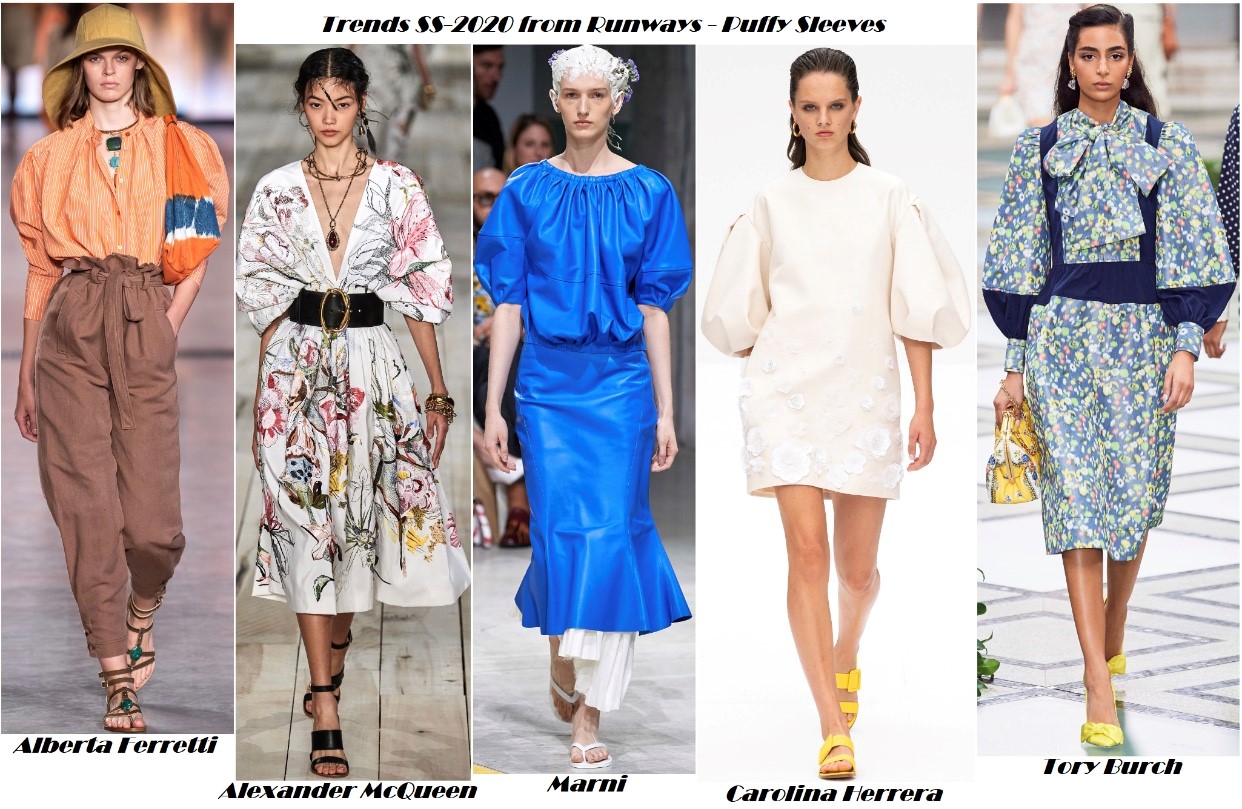 4 puffy sleeves
