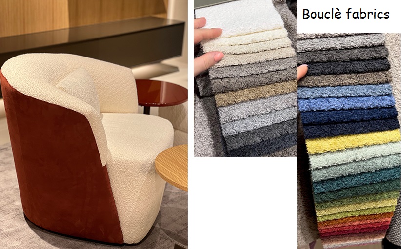 8 bouclè fabrics